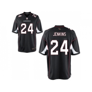 Youth Nike Arizona Cardinals #24 Mike Jenkins Black Game Jersey