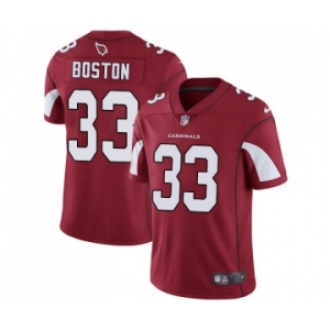 Youth Nike Arizona Cardinals #33 Tre Boston Red Team Color Vapor Untouchable Limited Player NFL Jersey