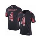 Youth Nike Arizona Cardinals #4 Ryan Quigley Limited Black Rush NFL Jersey