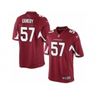 Youth Nike Arizona Cardinals #57 Karlos Dansby Limited Red Team Color NFL Jersey