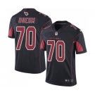 Youth Nike Arizona Cardinals #70 Evan Boehm Limited Black Rush Vapor Untouchable NFL Jersey
