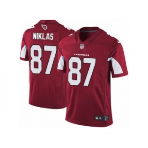 Youth Nike Arizona Cardinals #87 Troy Niklas Vapor Untouchable Limited Red Team Color NFL Jersey