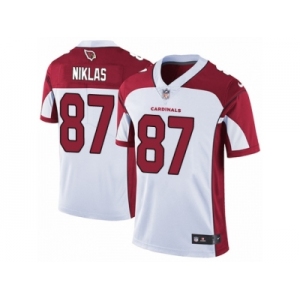 Youth Nike Arizona Cardinals #87 Troy Niklas Vapor Untouchable Limited White NFL Jersey