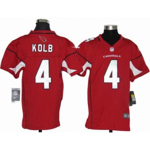 nike youth nfl jerseys arizona cardinals #4 kolb red[nike]