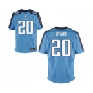 Men's Nike Tennessee Titans #20 Kevin Byard Elite Light Blue Team Color NFL Jersey