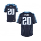 Men's Nike Tennessee Titans #20 Kevin Byard Elite Navy Blue Alternate NFL Jersey