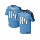 Men's Nike Tennessee Titans #84 Corey Davis Elite Light Blue Team Color NFL Jersey