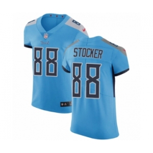 Men's Nike Tennessee Titans #88 Luke Stocker Light Blue Alternate Vapor Untouchable Elite Player NFL Jersey