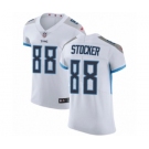 Men's Nike Tennessee Titans #88 Luke Stocker White Vapor Untouchable Elite Player NFL Jersey
