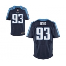 Men's Nike Tennessee Titans #93 Kevin Dodd Elite Navy Blue Alternate NFL Jersey