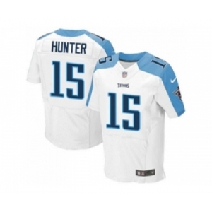 Nike Tennessee Titans #15 Justin Hunter white Jerseys(Elite)