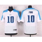 nike nfl jerseys tennessee titans #10 ford white[Elite][ford]
