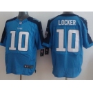 nike nfl jerseys tennessee titans #10 jake locker blue[Elite]