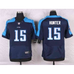 nike nfl jerseys tennessee titans #15 hunter blue[Elite]