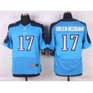 nike nfl jerseys tennessee titans #17 green-beckham lt.blue[Elite]