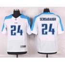 nike nfl jerseys tennessee titans #24 sensabaugh white[Elite]