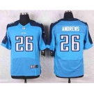 nike nfl jerseys tennessee titans #26 andrews lt.blue[Elite]