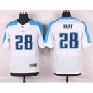 nike nfl jerseys tennessee titans #28 huff white[Elite][huff]