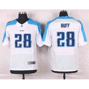 nike nfl jerseys tennessee titans #28 huff white[Elite][huff]