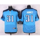 nike nfl jerseys tennessee titans #31 aubrey lt.blue[Elite][aubrey]