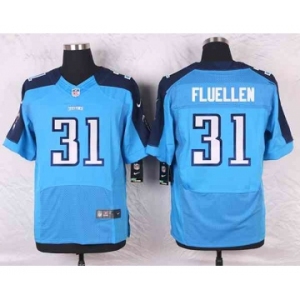 nike nfl jerseys tennessee titans #31 fluellen lt.blue[Elite][fluellen]