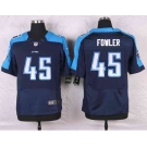 nike nfl jerseys tennessee titans #45 fowler blue[Elite]