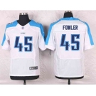 nike nfl jerseys tennessee titans #45 fowler white[Elite]