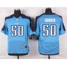 nike nfl jerseys tennessee titans #50 gooden lt.blue[Elite]