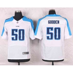 nike nfl jerseys tennessee titans #50 gooden white[Elite]