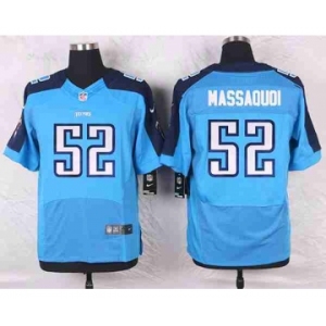 nike nfl jerseys tennessee titans #52 massaquoi lt.blue[Elite]