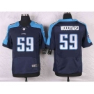nike nfl jerseys tennessee titans #59 woodyard blue[Elite]