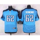 nike nfl jerseys tennessee titans #62 schwenke lt.blue[Elite]