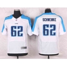 nike nfl jerseys tennessee titans #62 schwenke white[Elite]