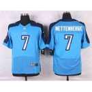 nike nfl jerseys tennessee titans #7 mettenberge lt.blue[Elite]