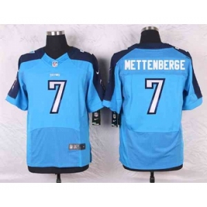 nike nfl jerseys tennessee titans #7 mettenberge lt.blue[Elite]