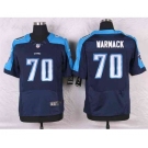 nike nfl jerseys tennessee titans #70 warmack blue[Elite]