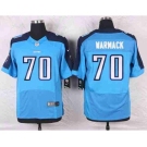 nike nfl jerseys tennessee titans #70 warmack lt.blue[Elite]
