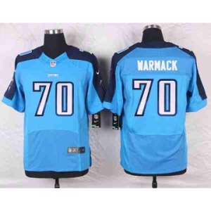 nike nfl jerseys tennessee titans #70 warmack lt.blue[Elite]