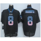 nike nfl jerseys tennessee titans #8 mariota black[Elite USA flag fashion][mariota]