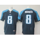 nike nfl jerseys tennessee titans #8 mariota dk.blue[Elite]