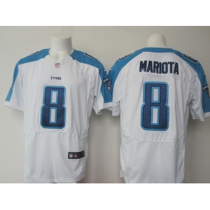 nike nfl jerseys tennessee titans #8 mariota white[Elite]