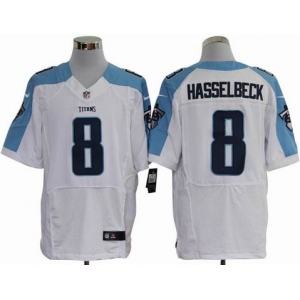 nike nfl jerseys tennessee titans #8 matt hasselbeck white[elite]