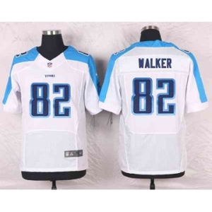 nike nfl jerseys tennessee titans #82 walker white[Elite]