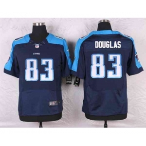 nike nfl jerseys tennessee titans #83 douglas blue[Elite]