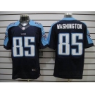nike nfl jerseys tennessee titans #85 washington dk.blue[Elite]