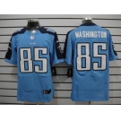 nike nfl jerseys tennessee titans #85 washington lt.blue[Elite]