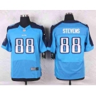 nike nfl jerseys tennessee titans #88 stevens lt.blue[Elite]