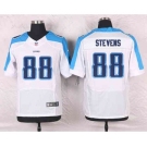 nike nfl jerseys tennessee titans #88 stevens white[Elite]