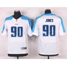 nike nfl jerseys tennessee titans #90 jones white[Elite]