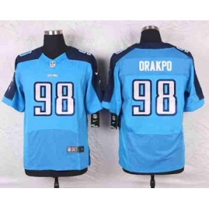 nike nfl jerseys tennessee titans #98 orakpo lt.blue[Elite]